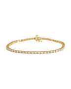 Pulseira Riviera em Ouro 14k com Diamantes de Laboratório – Modelo 18