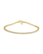 Pulseira Riviera em Ouro 14k com Diamantes de Laboratório – Modelo 18