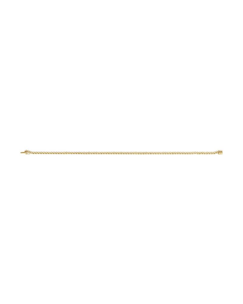 Pulseira Riviera em Ouro 14k com Diamantes de Laboratório – Modelo 18