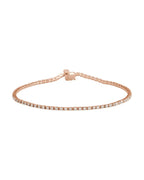 Pulseira Riviera em Ouro 14k com Diamantes de Laboratório – Modelo 18