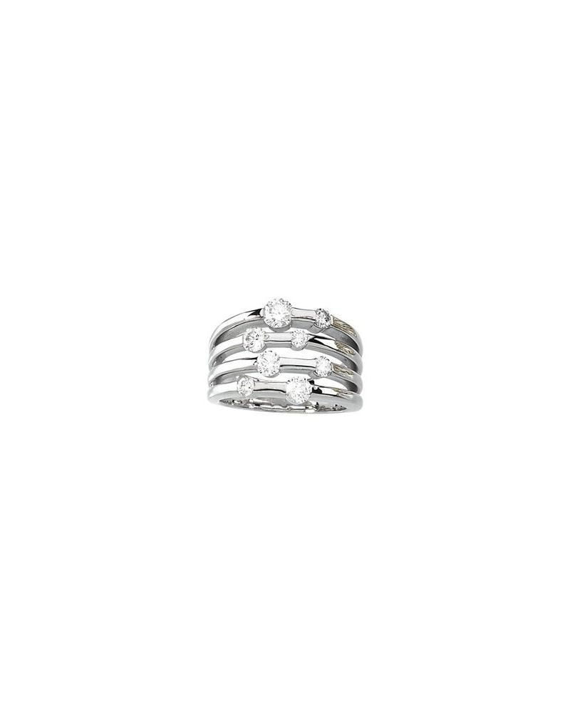 Anel Mão Direita Cravejado em Ouro 14k com Diamantes Naturais – Modelo 7