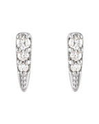 Brinco Spike em Ouro 14k com Diamantes Naturais