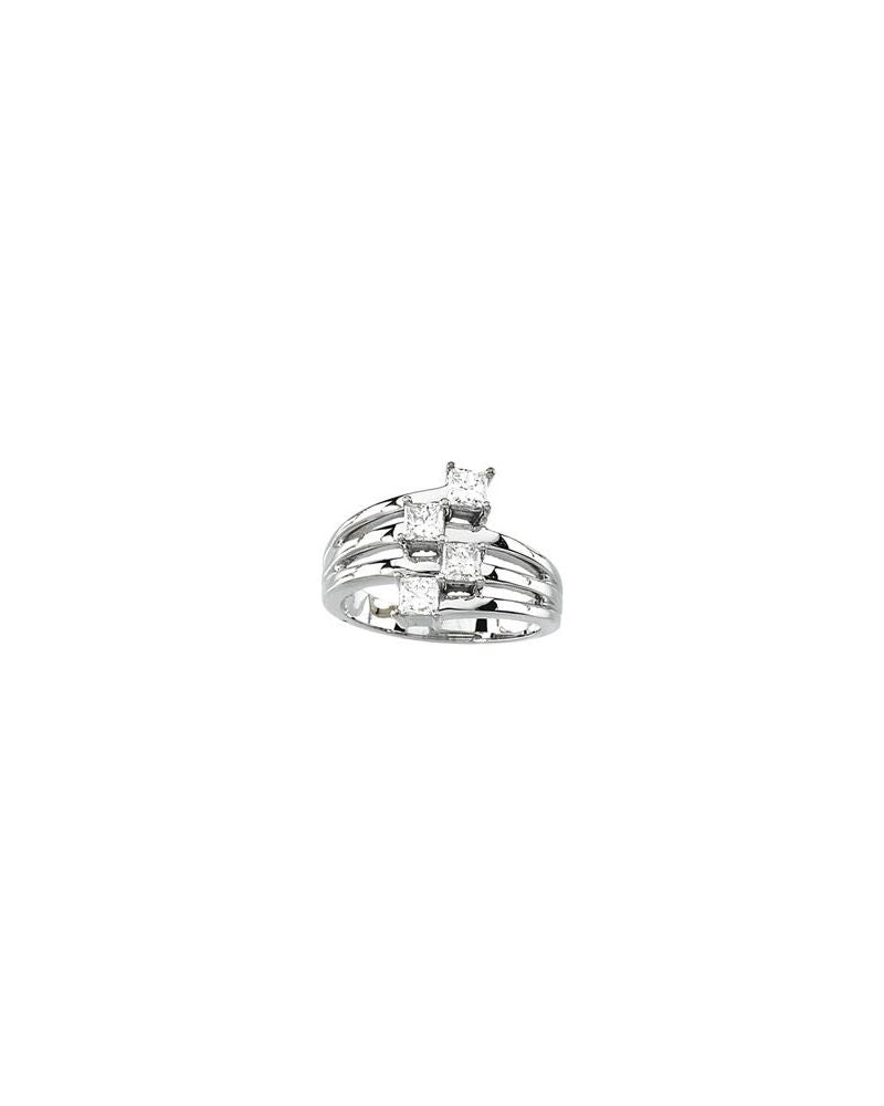 Anel Mão Direita Cravejado em Ouro 14k com Diamantes Naturais – Modelo 2