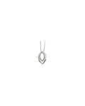 Colar Navete em Ouro 14k com Diamantes Naturais
