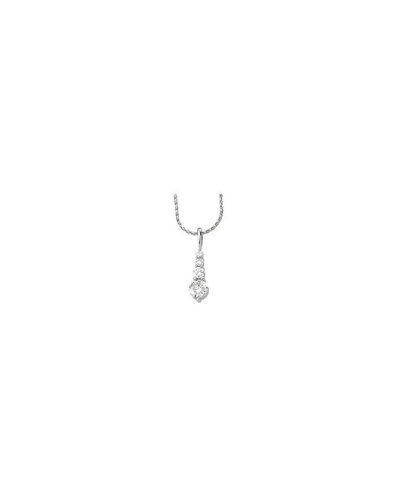 Pingente Trajetória em Ouro 14k com Diamantes Naturais – Modelo 4