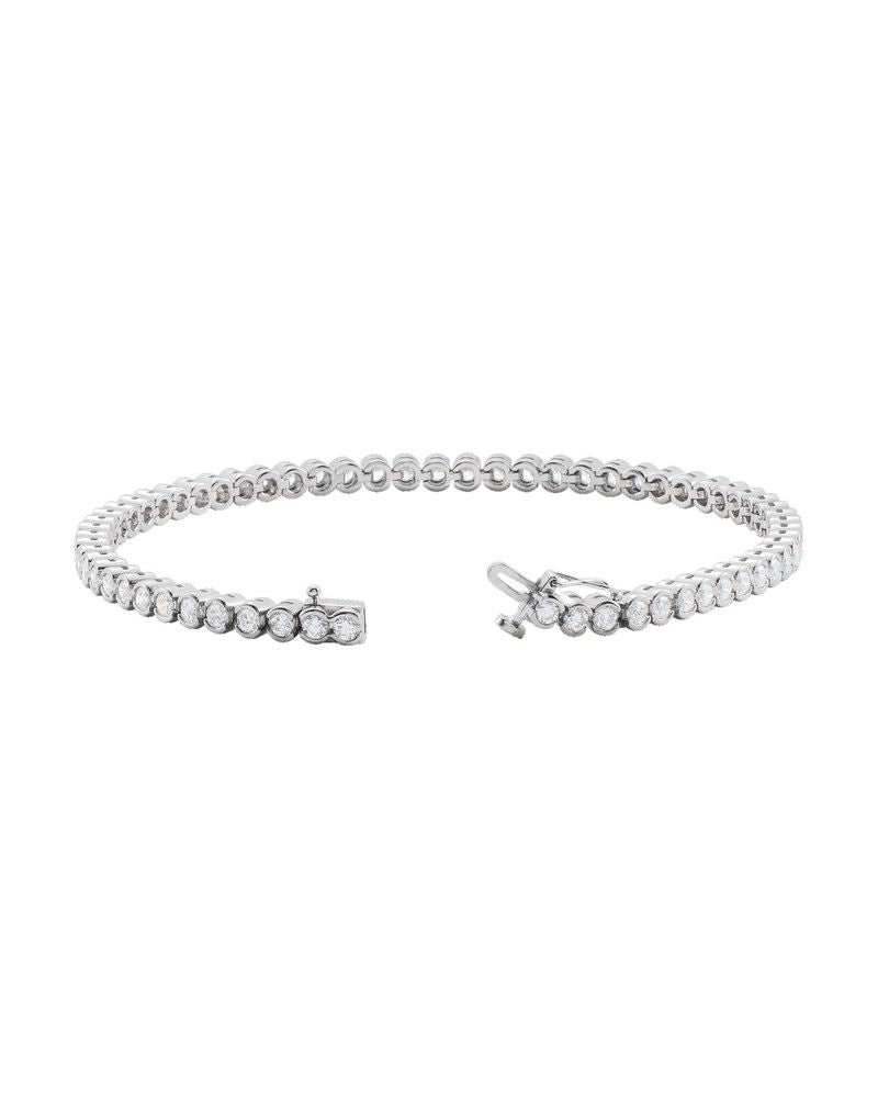 Pulseira Riviera Cravejada em Ouro 14k com Diamantes Naturais – Modelo 2