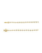 Colar Riviera em Ouro 14k com Diamantes de Laboratório – Modelo 2