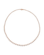 Colar Riviera em Ouro 14k com Diamantes de Laboratório – Modelo 2