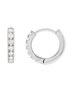 Brinco de Aro em Ouro 14k com Diamantes de Laboratório – 10 mm