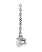 Colar Solitário em Ouro 14k com Diamantes de Laboratório – Modelo 4