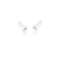 Kit Folheado a Ródio Tarraxa para Ear Cuff com Dez Pares