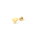 Piercing Coracao 4MM Rosca