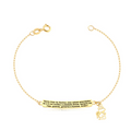 Pulseira Placa Oracao Pi Anjo