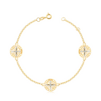 Pulseira Sao Bento 3 Medalhas