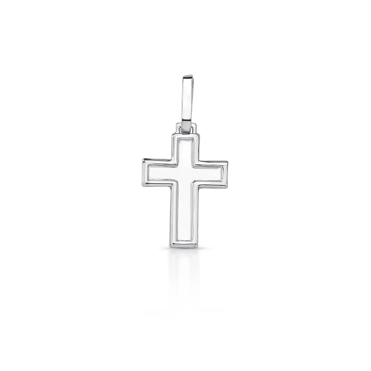 Pingente de Prata 925 de Cruz Liso
