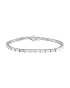 Pulseira Riviera em Ouro 14k com Diamantes de Laboratório – Modelo 17
