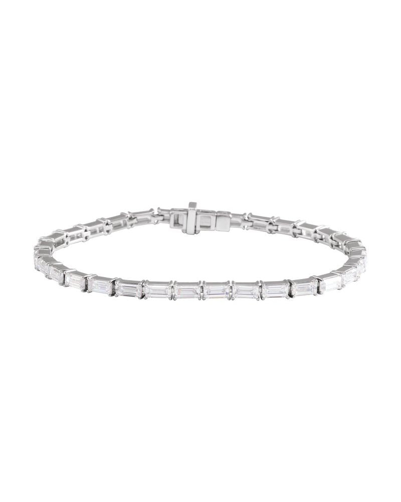 Pulseira Riviera em Ouro 14k com Diamantes de Laboratório – Modelo 17
