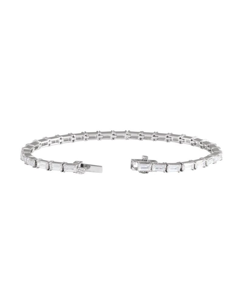 Pulseira Riviera em Ouro 14k com Diamantes de Laboratório – Modelo 17