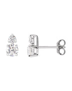 Brinco em Ouro 14k com Diamantes de Laboratório – Modelo 8