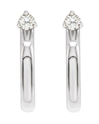 Brinco de Aro Cravejado em Ouro 14k com Diamantes Naturais – Modelo 11