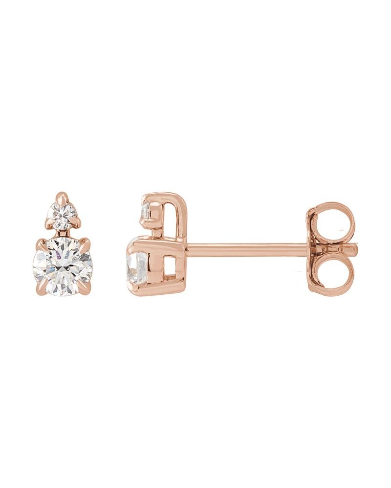 Brinco em Ouro 14k com Diamantes de Laboratório – Modelo 8