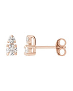 Brinco em Ouro 14k com Diamantes de Laboratório – Modelo 8