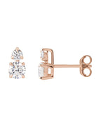 Brinco em Ouro 14k com Diamantes de Laboratório – Modelo 8