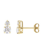 Brinco em Ouro 14k com Diamantes de Laboratório – Modelo 8