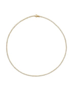 Colar Riviera em Ouro 14k com Diamantes de Laboratório