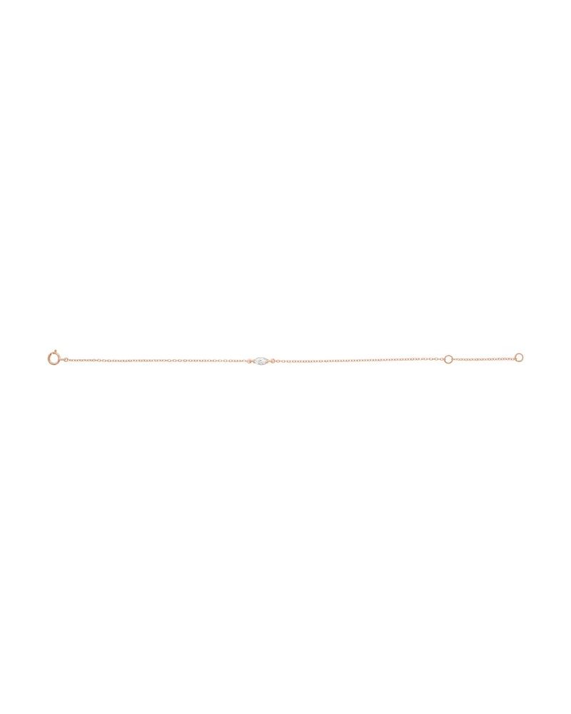 Pulseira em Ouro 14k com Diamantes de Laboratório