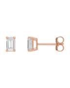 Brinco Ponto de Luz em Ouro 14k com Diamantes de Laboratório – Modelo 4