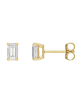 Brinco Ponto de Luz em Ouro 14k com Diamantes de Laboratório – Modelo 4