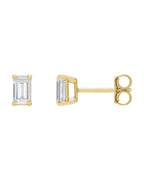 Brinco Ponto de Luz em Ouro 14k com Diamantes de Laboratório – Modelo 4