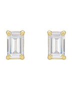 Brinco Ponto de Luz em Ouro 14k com Diamantes de Laboratório – Modelo 4