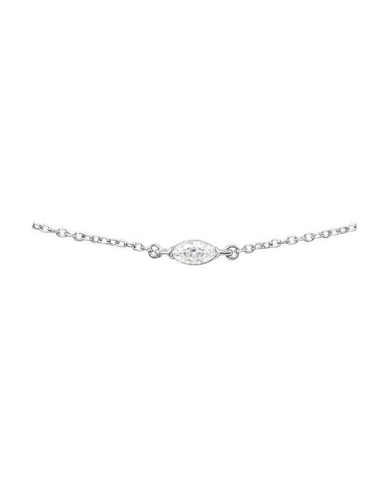 Colar em Ouro 14k com Diamantes de Laboratório – Modelo 4
