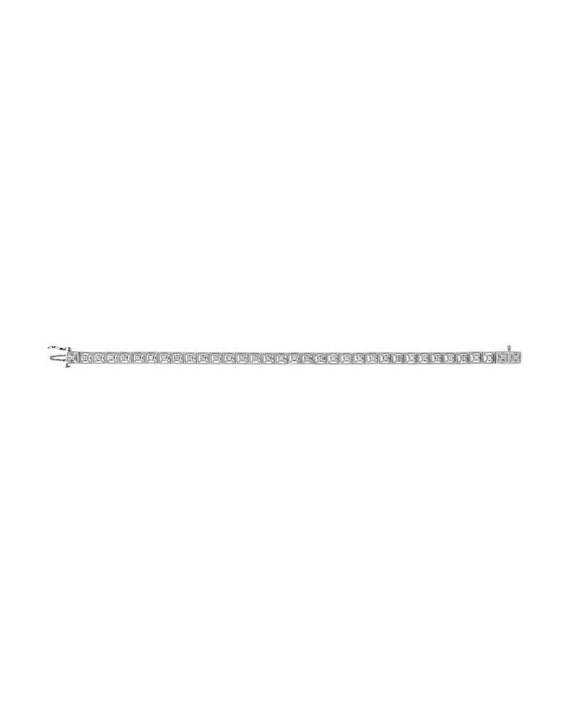 Pulseira Riviera em Ouro 14k com Diamantes Naturais – Modelo 11