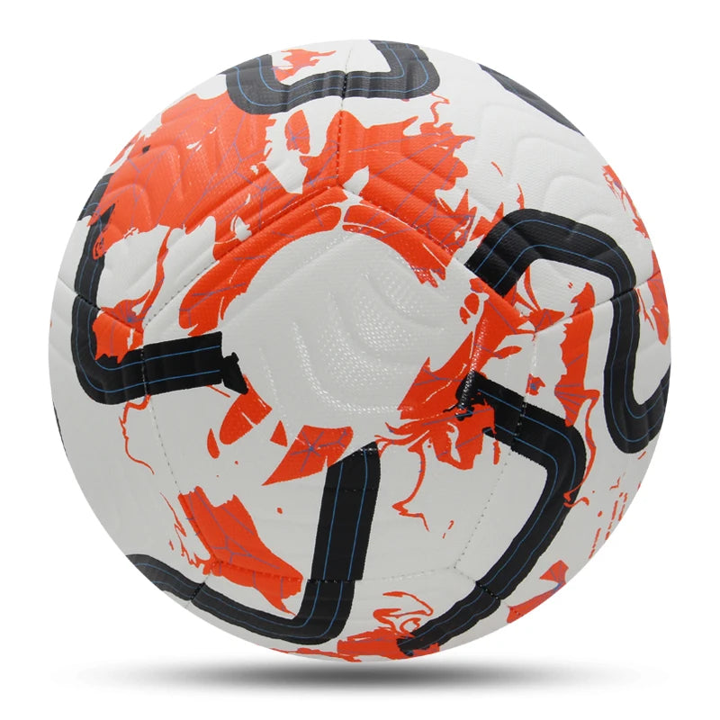 Bola de futebol de campo costurada PU tamanho 5