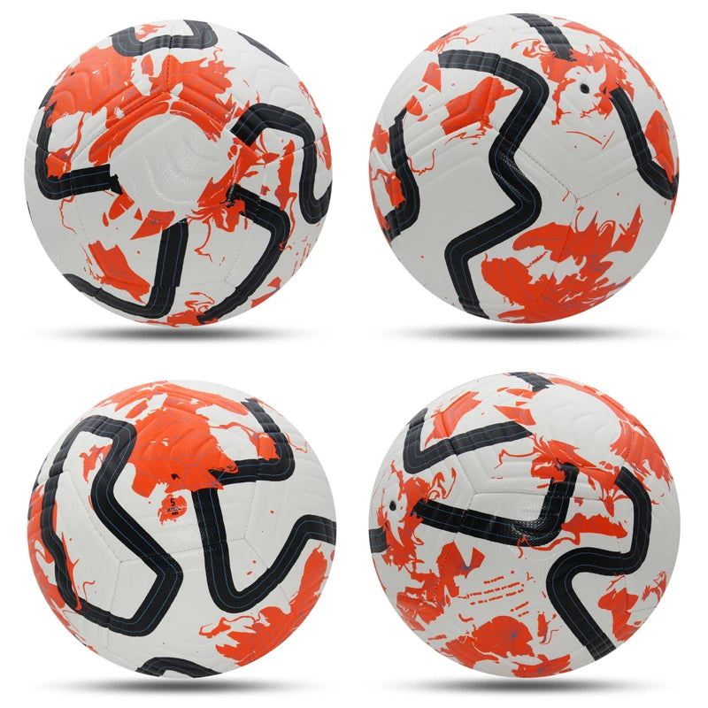 Bola de Futebol de Campo Costurada PU – Tamanho 5