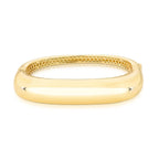 Bracelete Folheado a Ouro Liso e Quadrado