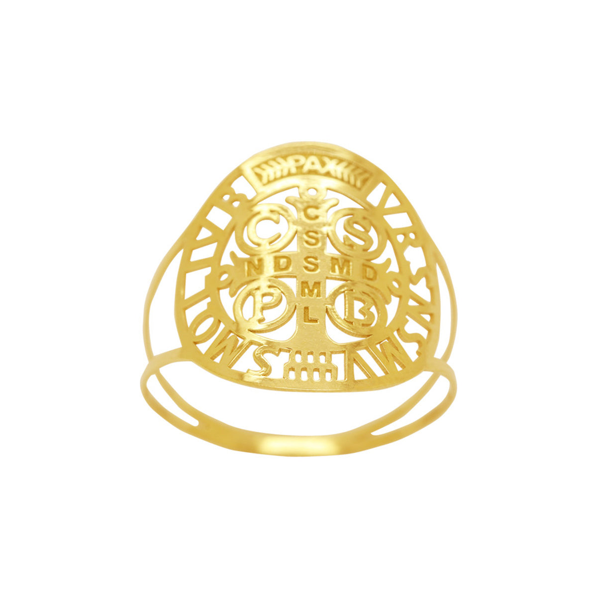 Anel Aro Duplo em Ouro 18K