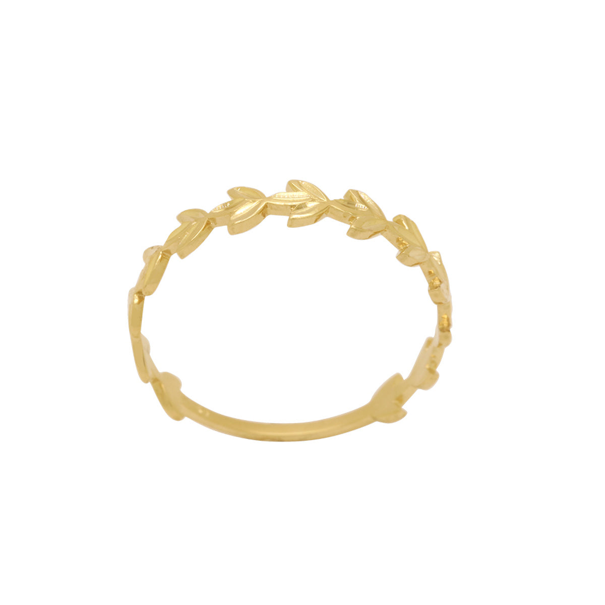 Anel Aro Trabalhado em Ouro 18K