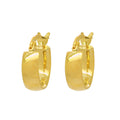 Brinco Argola Anatômica Bitola 4,00 mm Diâmetro 1,20 cm em Ouro 18K