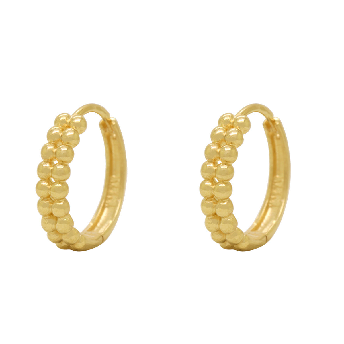 Brinco Argola Diâmetro 1,40 cm em Ouro 18K