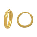 Brinco Argola Fio Anatômico Bitola 2,00 mm Diâmetro 1,10 cm em Ouro 18K