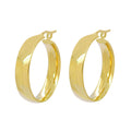 Brinco Argola Fio Anatômico Bitola 4 mm Diâmetro 1,7 cm Feminino em Ouro 18K