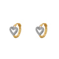 Brinco Argola Rodinado em Ouro 18K