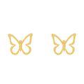 Brinco Borboleta em Ouro 18K