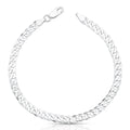 Pulseira de Prata 925 em Malha Groumet