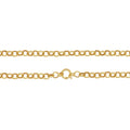 Corrente Portuguesa Bitola 6,5 mm Feminino em Ouro 18K