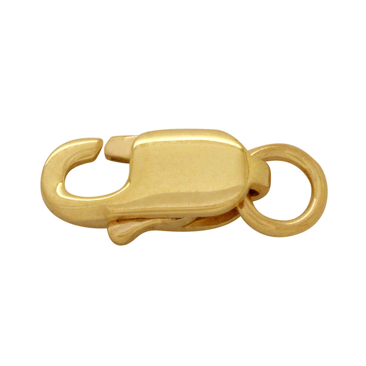 Fecho Mosquetão Diâmetro 17 mm em Ouro 18K